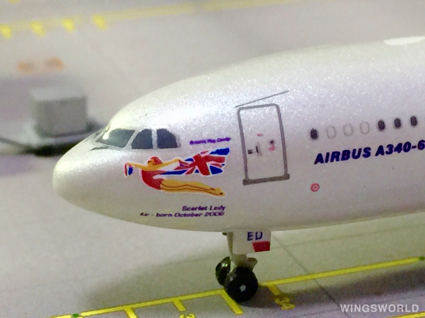 Geminijets 1:400 GJVIR821 Virgin Atlantic Airways 维珍航空 Airbus A340-600 G-VRED