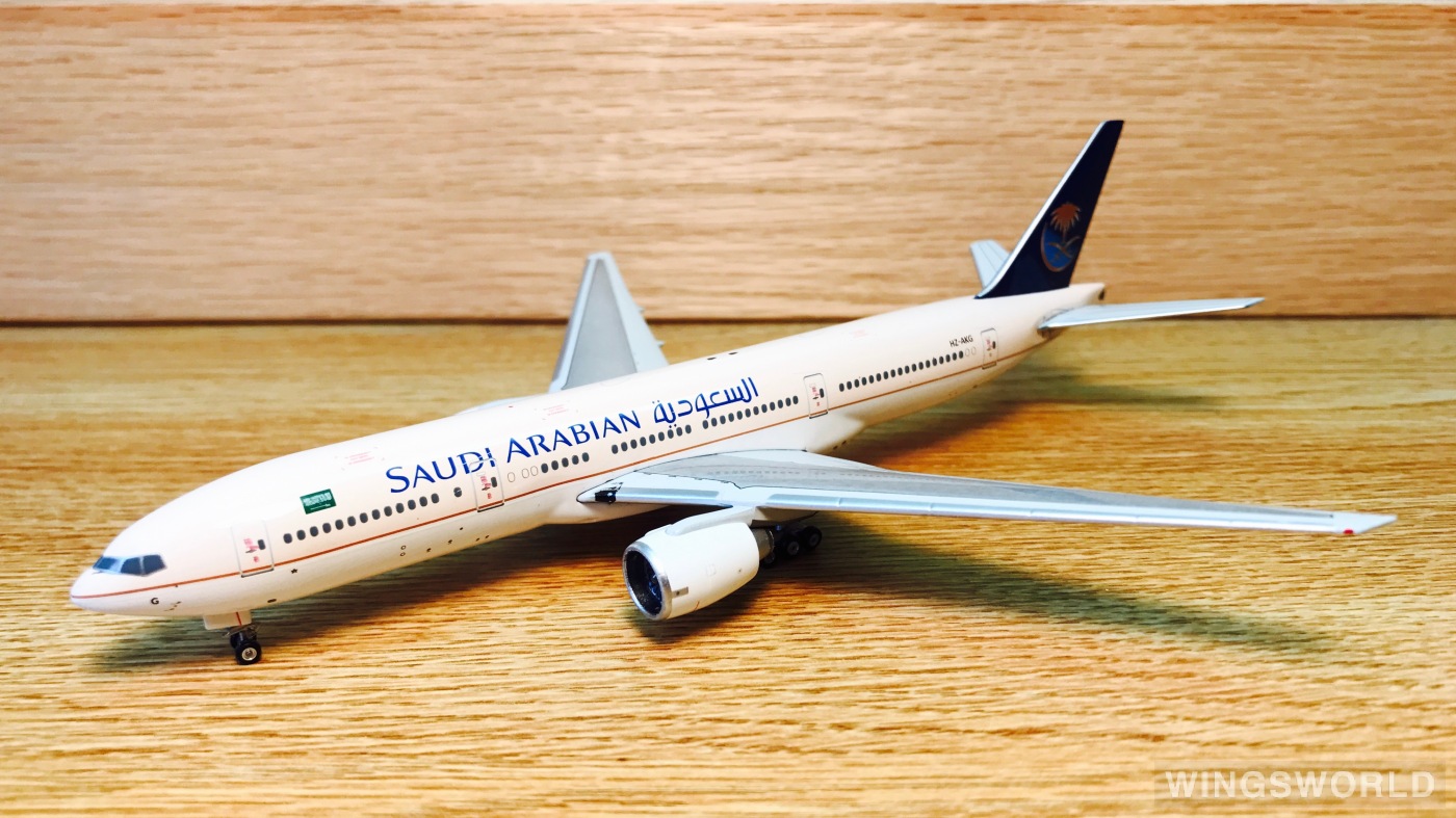 Phoenix 1:400 PH10247 Saudia 沙特阿拉伯航空 Boeing 777-200 HZ-AKG