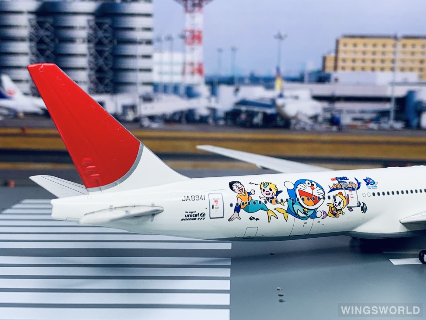 JC Wings 1:400 JC4JAL123 Japan Airlines 日本航空 Boeing 777-300 JA8941