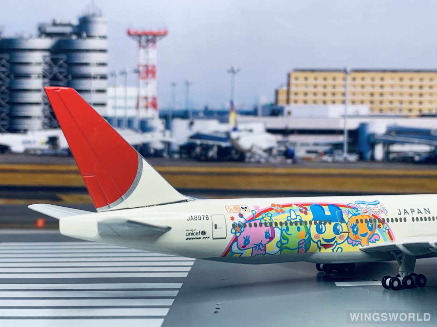 Herpa 1:400 HERPAJA8978 Japan Airlines 日本航空 Boeing 777-200 JA8978