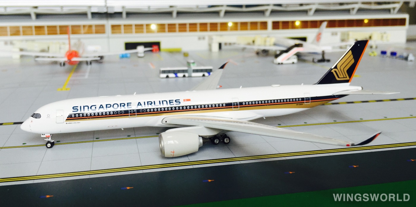 Phoenix 1:400 PH11211 Singapore Airlines 新加坡航空 Airbus A350-900 9V-SMA