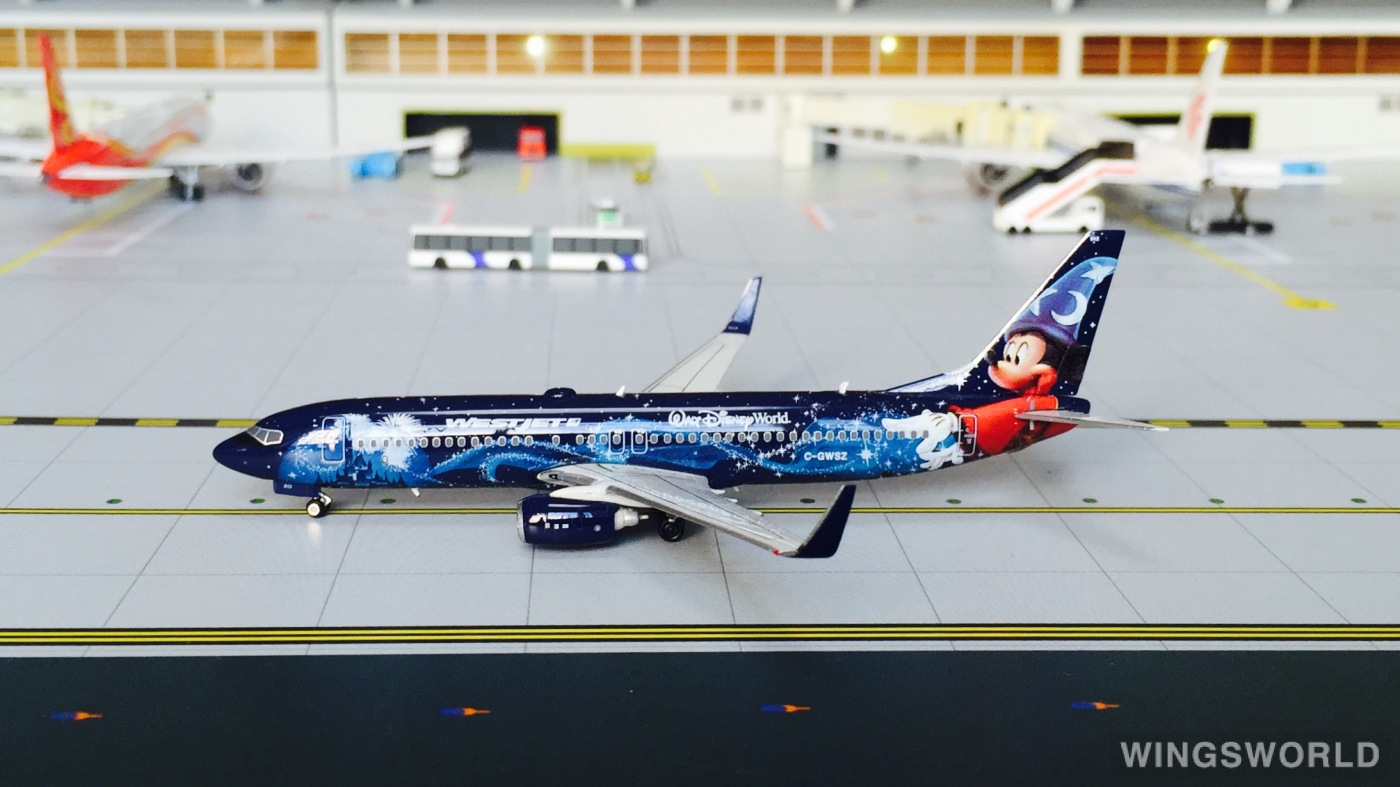 Phoenix 1:400 PH04053 WestJet 西捷航空 Boeing 737-800 C-GWSZ