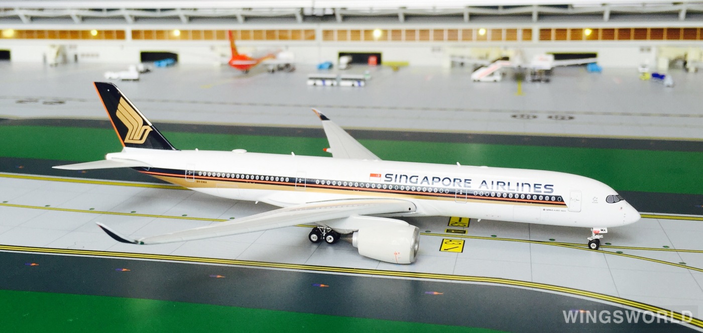 Phoenix 1:400 PH11211 Singapore Airlines 新加坡航空 Airbus A350-900 9V-SMA