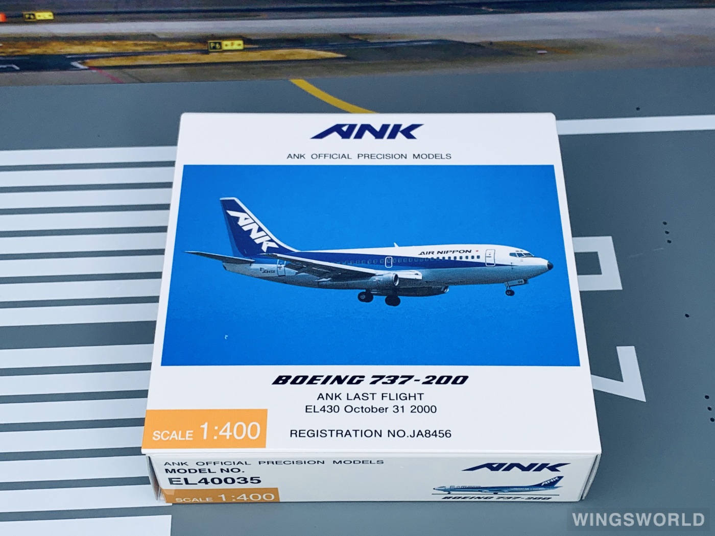Hogan 1:400 EL40035 ANA 全日空 Boeing 737-200 JA8456