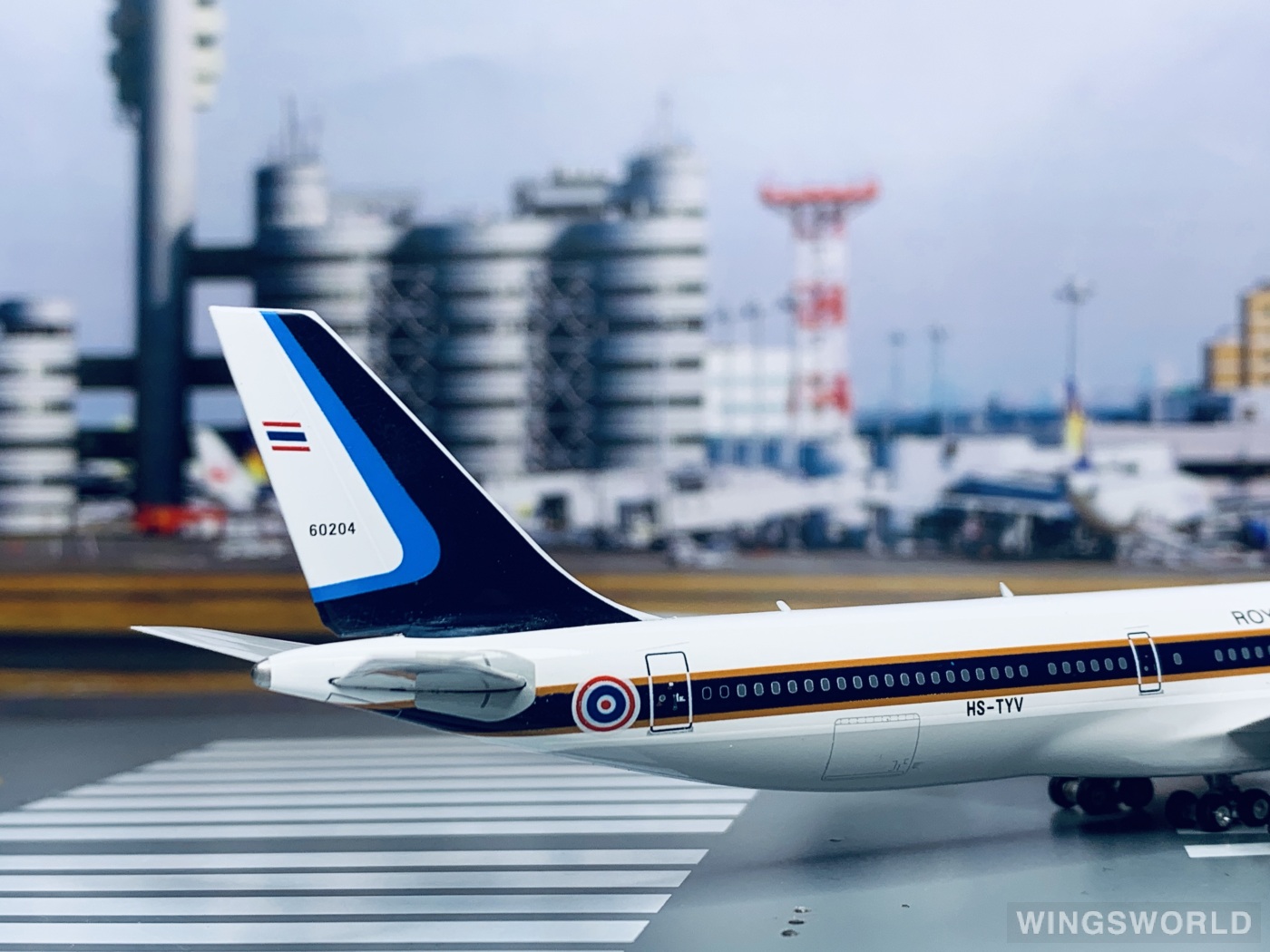 Phoenix 1:400 PH11392 RTAF 泰国皇家空军 Airbus A340-500 HS-TYV