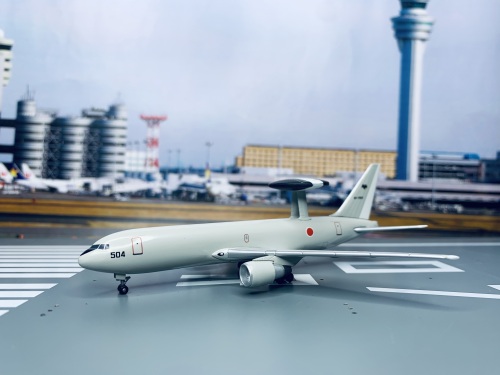 JASDF 日本航空自卫队 Boeing 767-200 84-3504 AEW航空队 第601飞行队 浜松基地 55500 Dragon Models 1:400