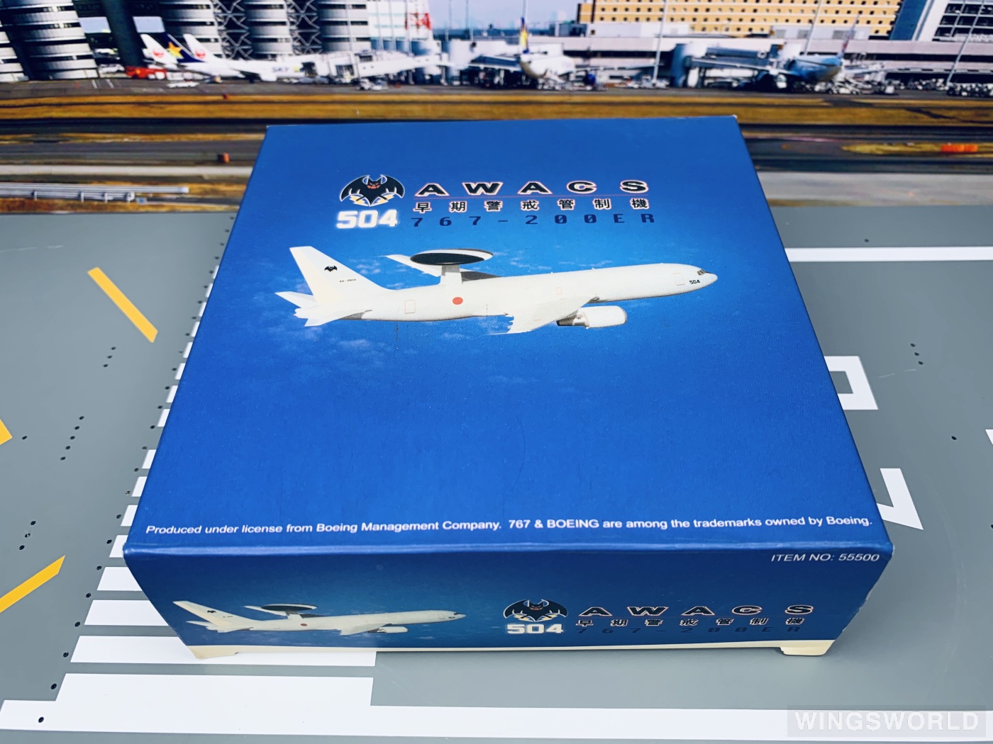 Dragon Models 1:400 55500 JASDF 日本航空自卫队 Boeing 767-200 84-3504