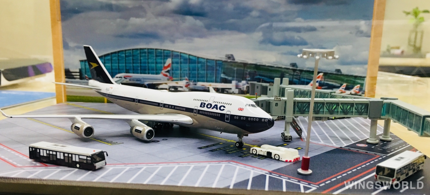 Phoenix 1:400 PH04254 British Airways 英国航空 Boeing 747-400 G-BYGC