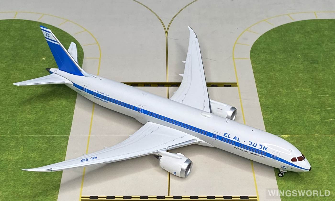 Geminijets 1:400 GJELY1893 El Al 以色列航空 Boeing 787-9 4X-EDF