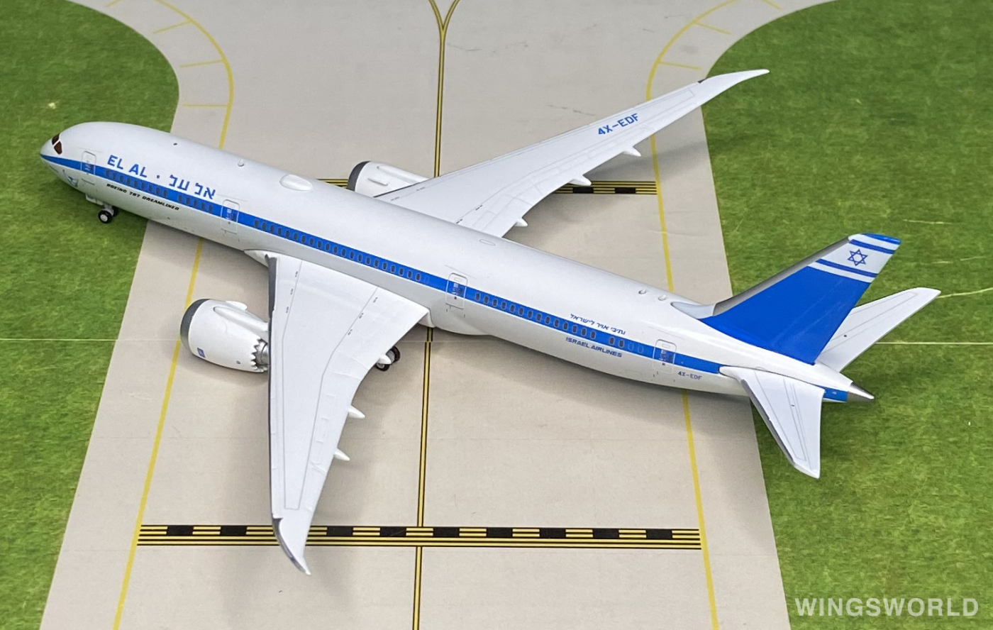 Geminijets 1:400 GJELY1893 El Al 以色列航空 Boeing 787-9 4X-EDF