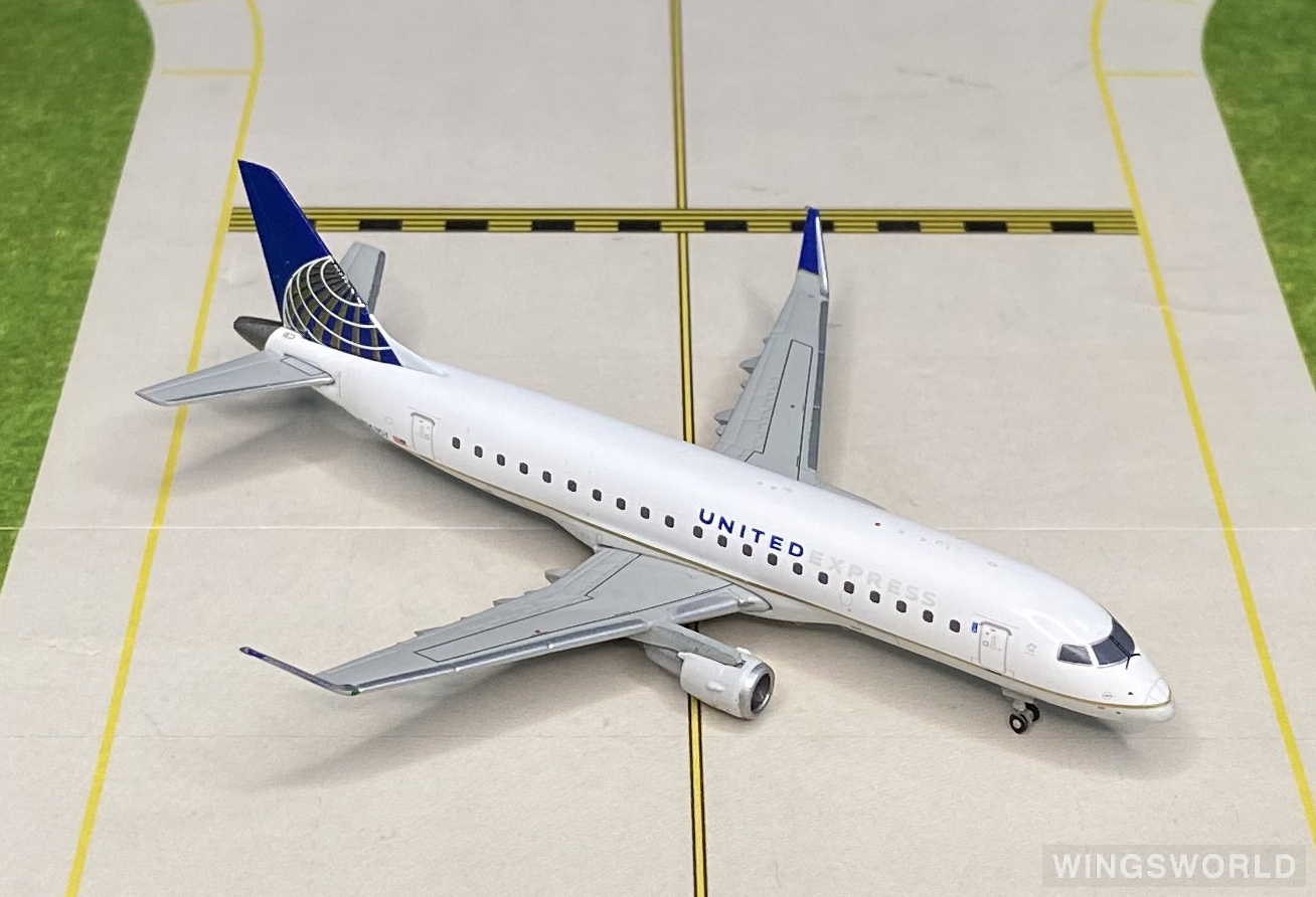 Geminijets 1:400 GJUAL1728 United Express 美联航快运 Embraer ERJ-175 N163SY