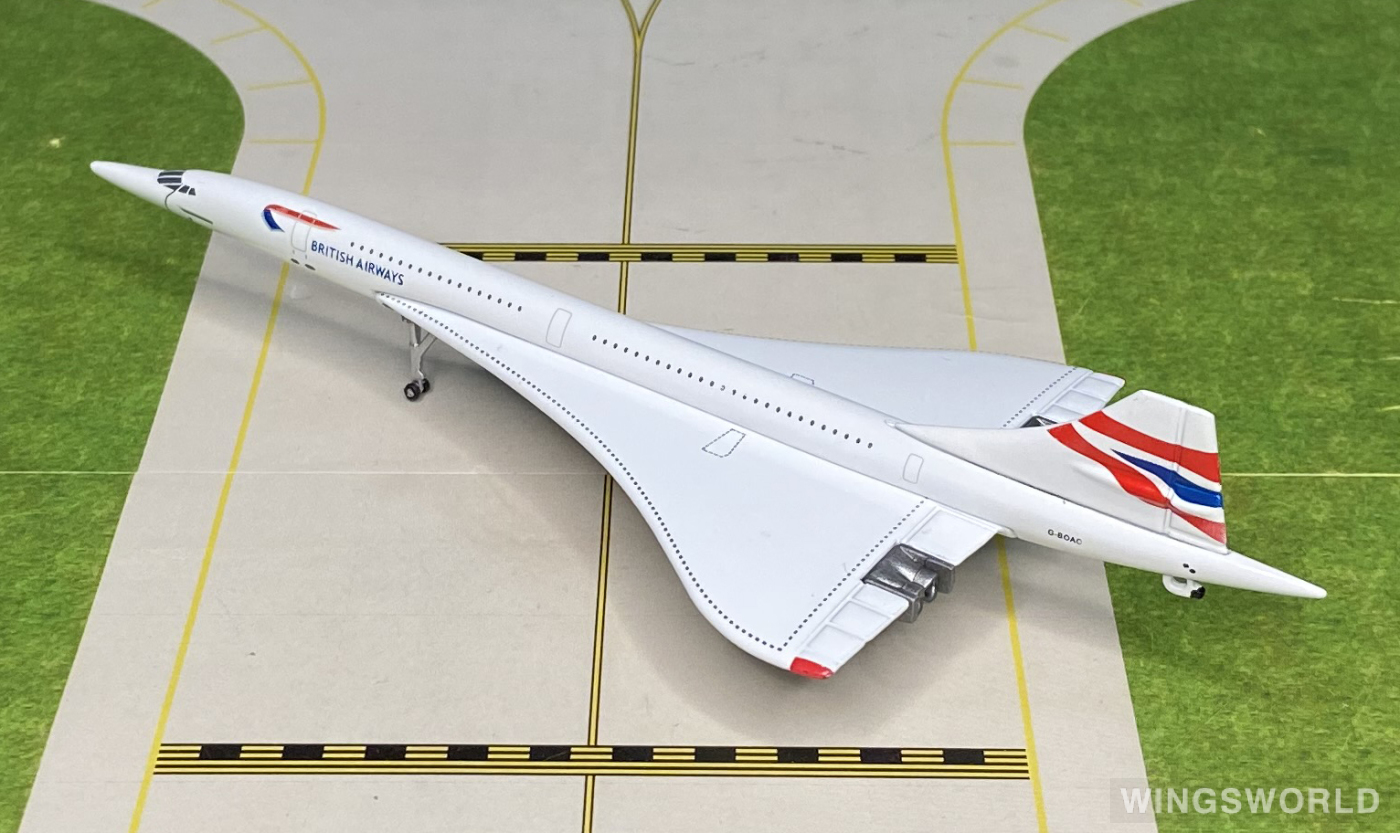 Geminijets 1:400 3557355 British Airways 英国航空 Concorde G-BOAC