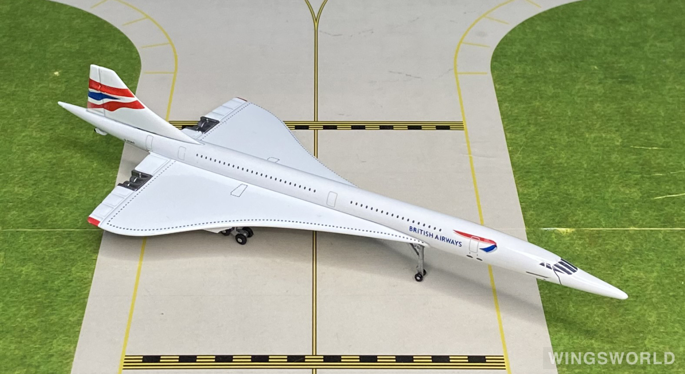 Geminijets 1:400 3557355 British Airways 英国航空 Concorde G-BOAC