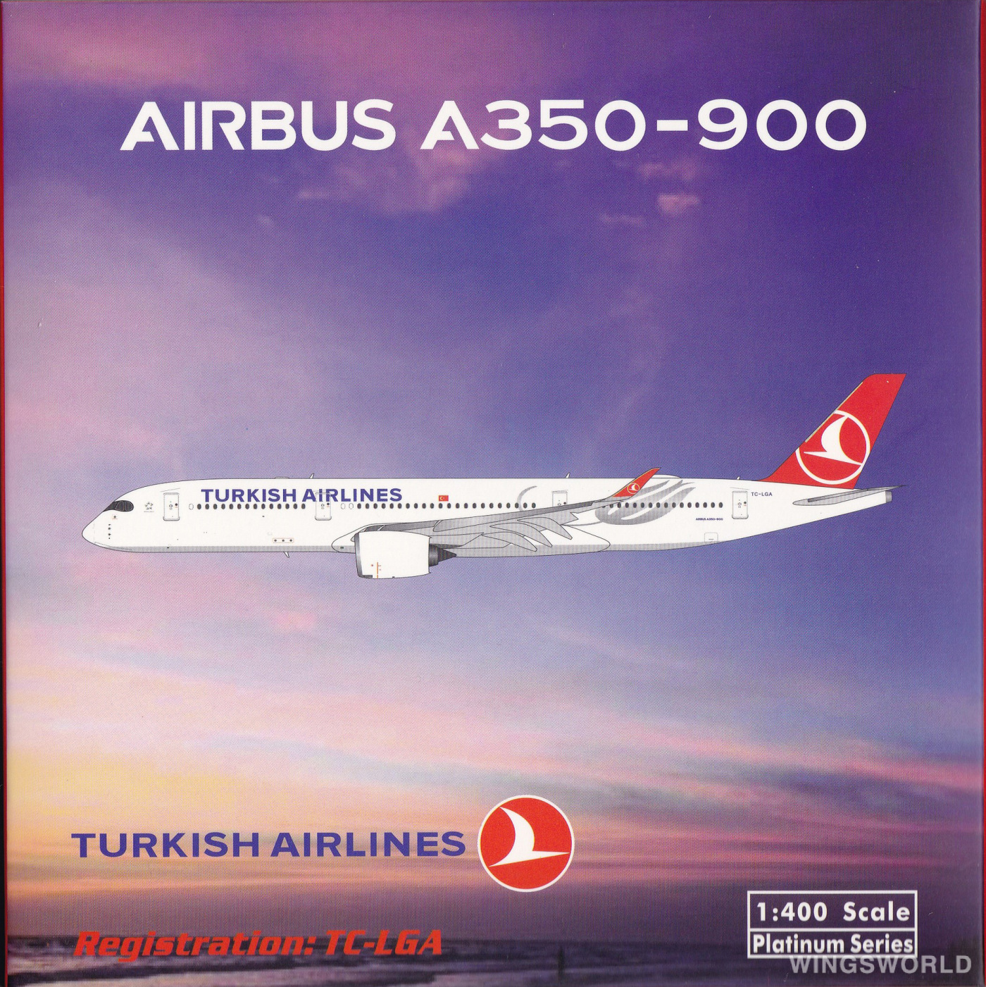 Phoenix 1:400 PH11626 Turkish Airlines 土耳其航空 Airbus A350-900 TC-LGA