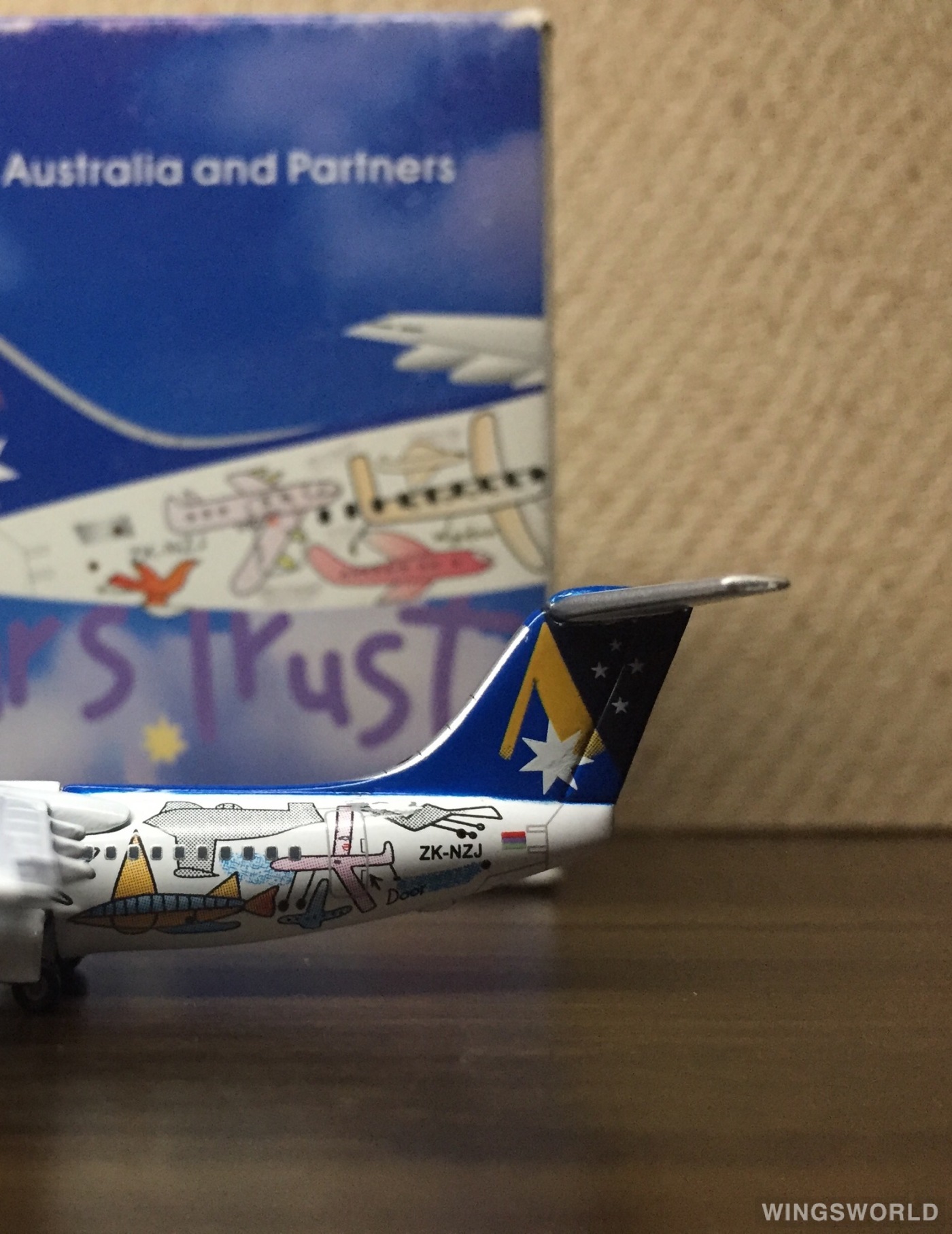 Jet-X 1:400 JET339 Ansett New Zealand 安捷新西兰航空 BAe 146 ZK-NZJ
