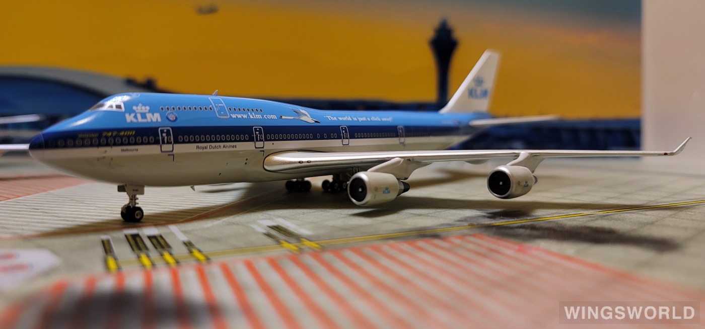 Phoenix 1:400 PH11619 KLM 荷兰皇家航空 Boeing 747-400 PH-BFE