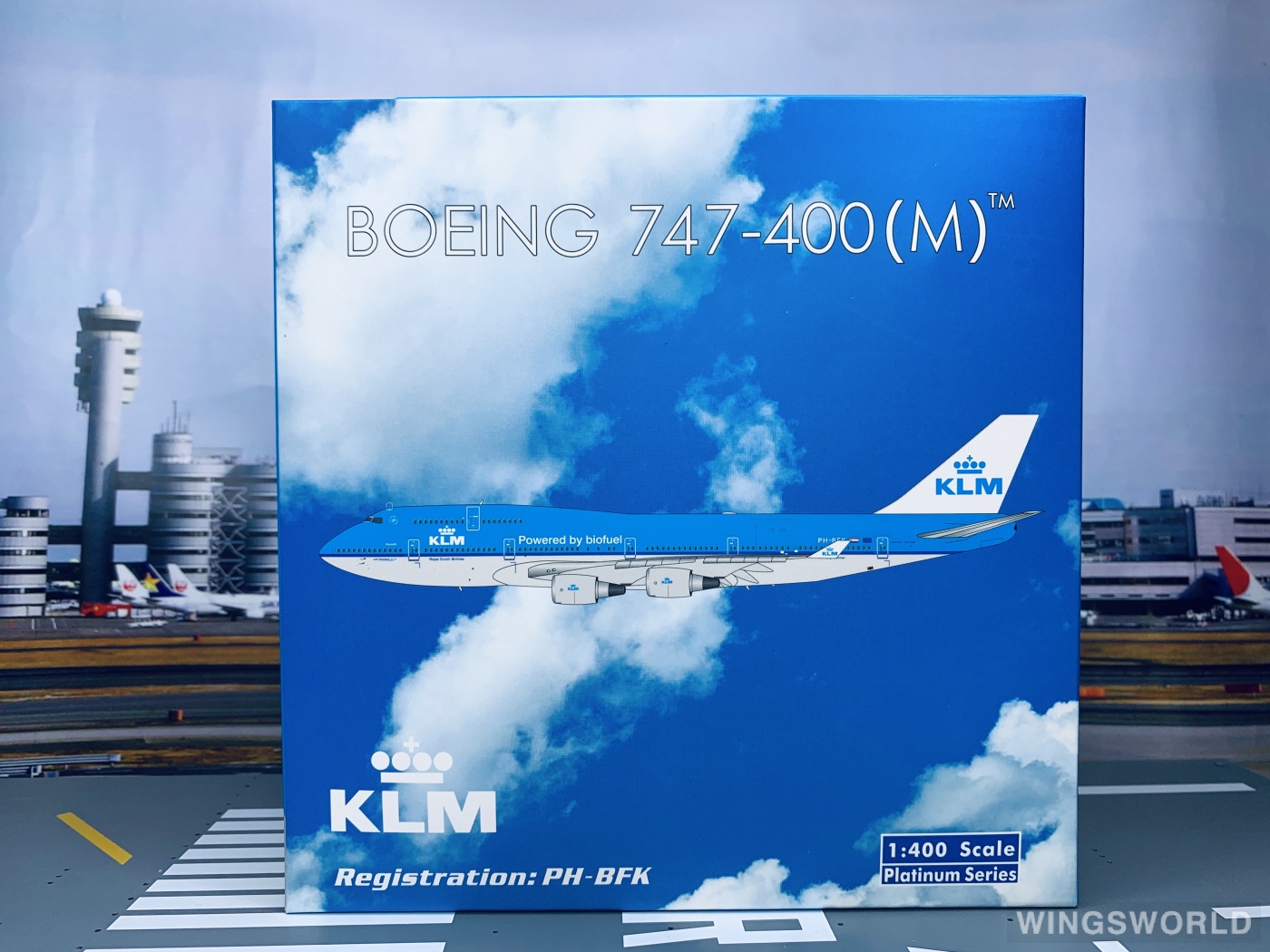 Phoenix 1:400 PH11622 KLM 荷兰皇家航空 Boeing 747-400 PH-BFK