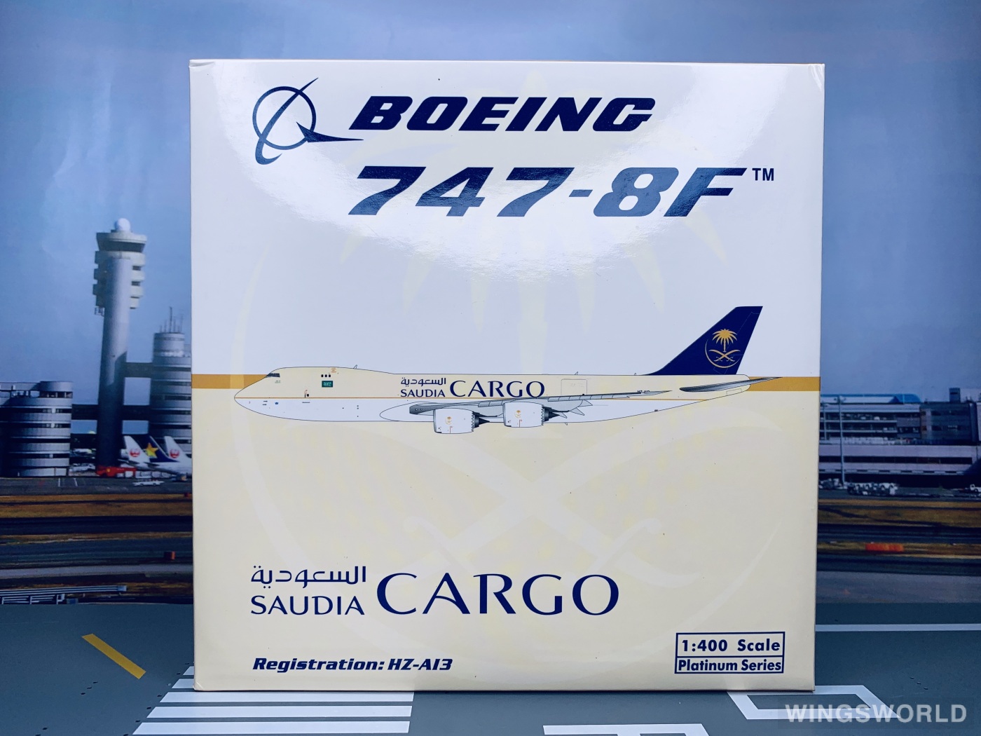 Phoenix 1:400 PH10796 Saudia 沙特阿拉伯航空 Boeing 747-8F HZ-AI3