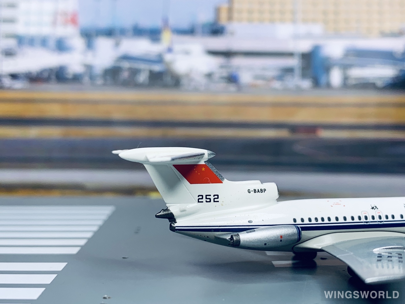 AeroClassics 1:400 ACGBABP CAAC 中国民航 Hawker Siddeley Trident G-BABP