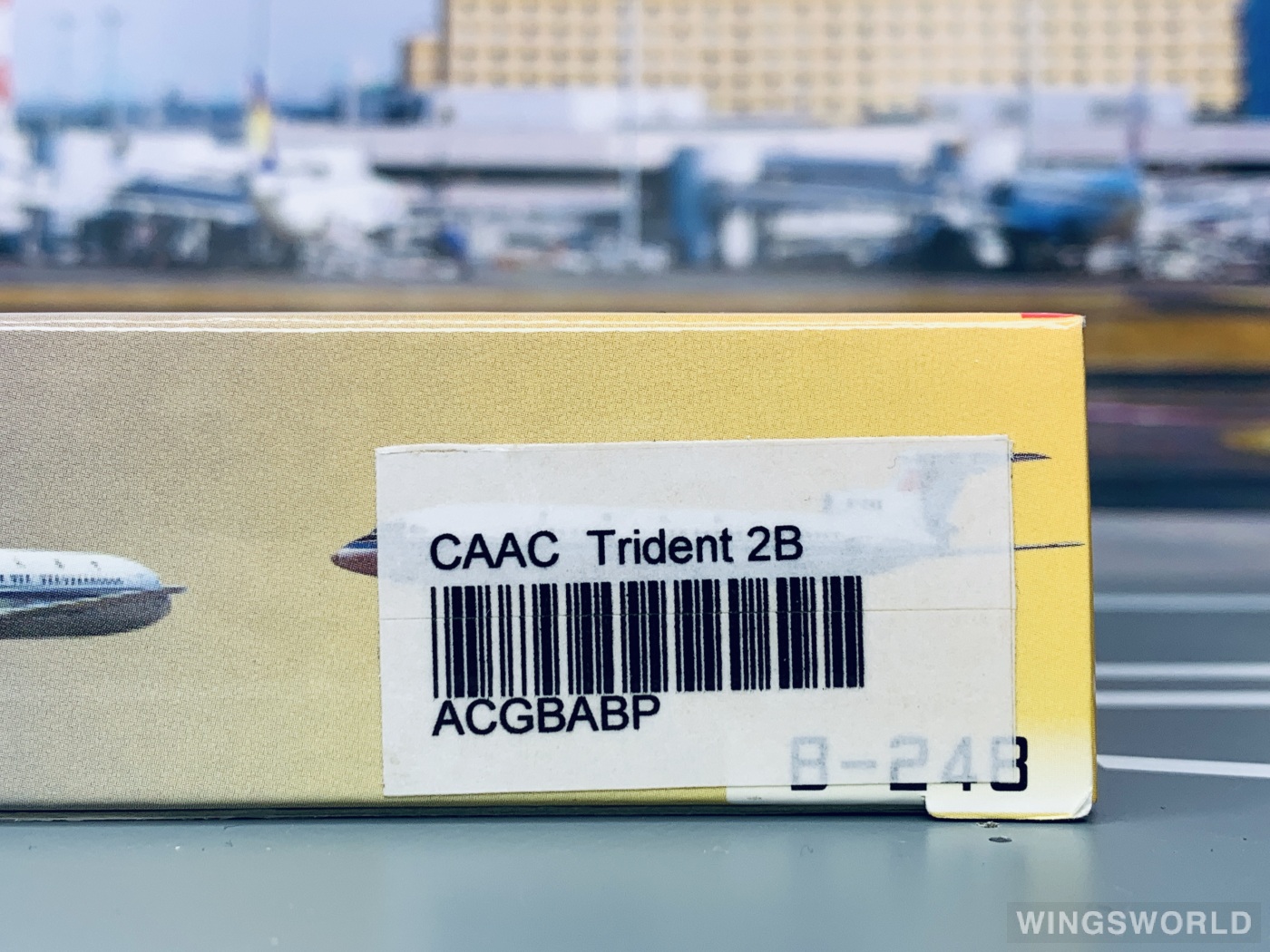 AeroClassics 1:400 ACGBABP CAAC 中国民航 Hawker Siddeley Trident G-BABP
