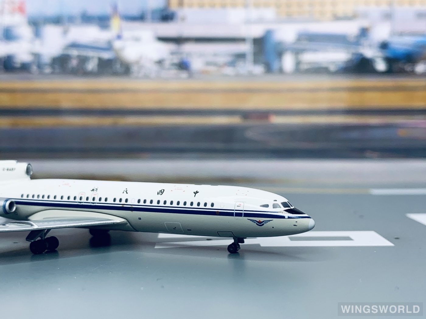 AeroClassics 1:400 ACGBABP CAAC 中国民航 Hawker Siddeley Trident G-BABP