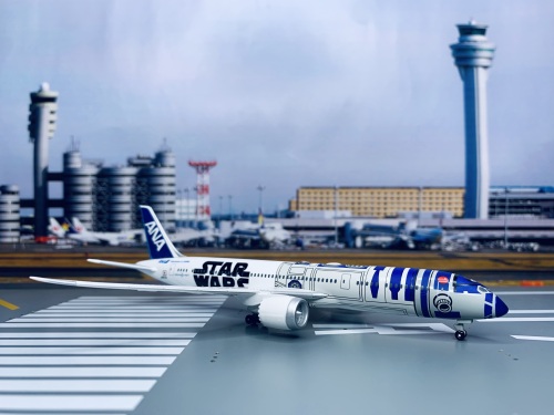 ANA 全日空 Boeing 787-9 JA873A 星球大战 R2-D2 Inspiration of JAPAN 机上贩售限定品 ANAJA873A 全日空商事 1:400