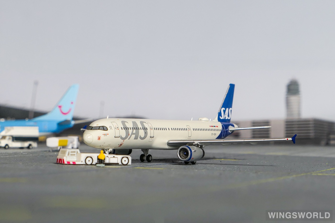 NGmodels 1:400 NG13005 SAS 北欧航空 Airbus A321 OY-KBH