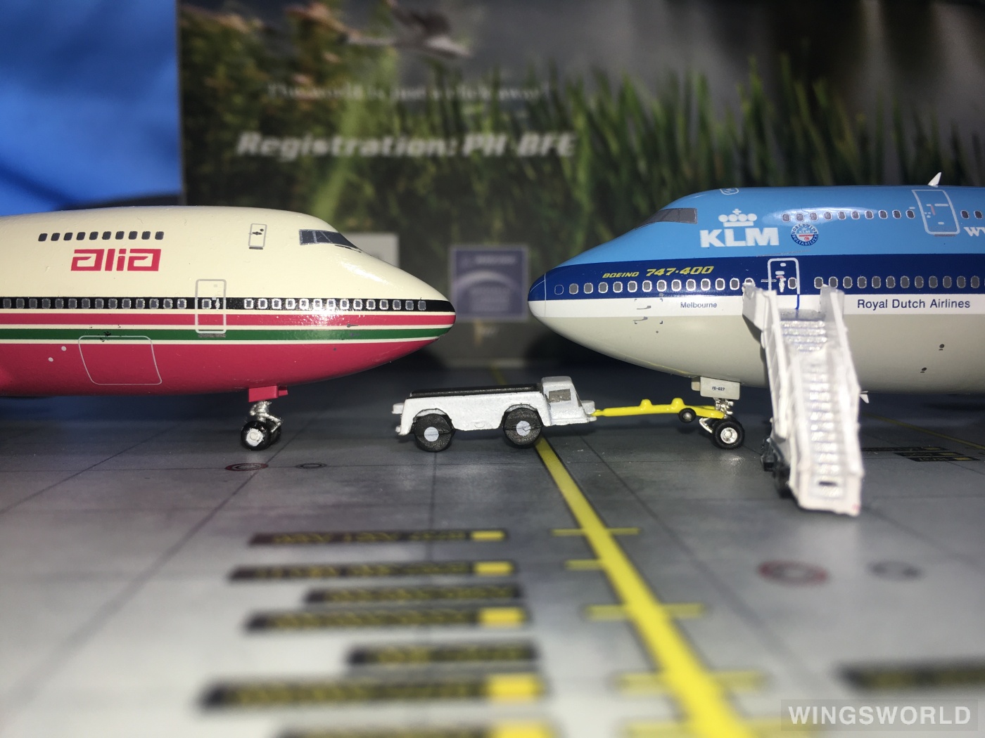 Phoenix 1:400 PH11619 KLM 荷兰皇家航空 Boeing 747-400 PH-BFE