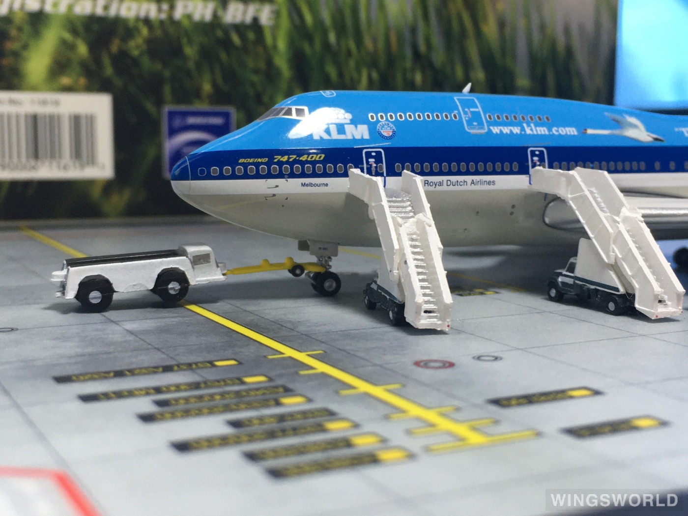 Phoenix 1:400 PH11619 KLM 荷兰皇家航空 Boeing 747-400 PH-BFE