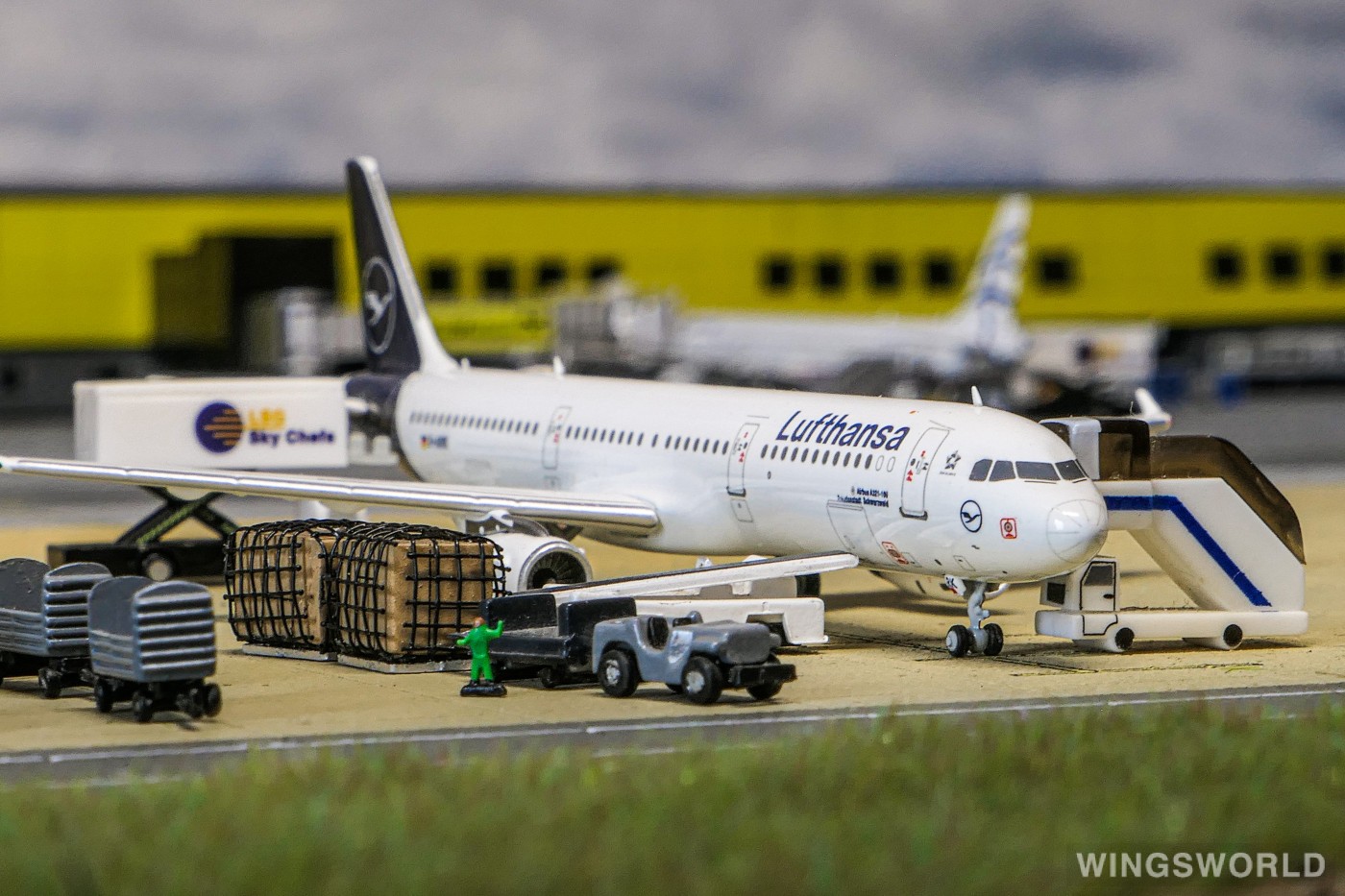 HYJLwings 1:400 HYJL81050 Lufthansa 汉莎航空 Airbus A321 D-AIRK