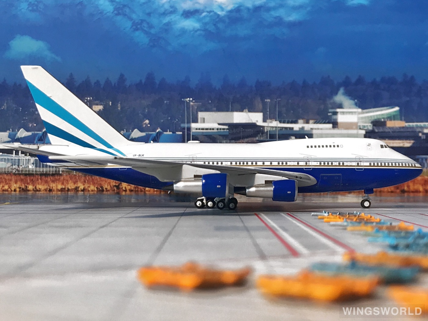 1/400] ラスベガス・サンズ 747SP NGmodels - メルカリ