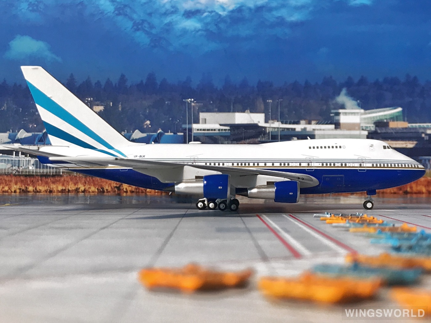 NGmodels 1:400 NG07001 Las Vegas Sands 拉斯维加斯金沙集团 Boeing 747SP VP-BLK