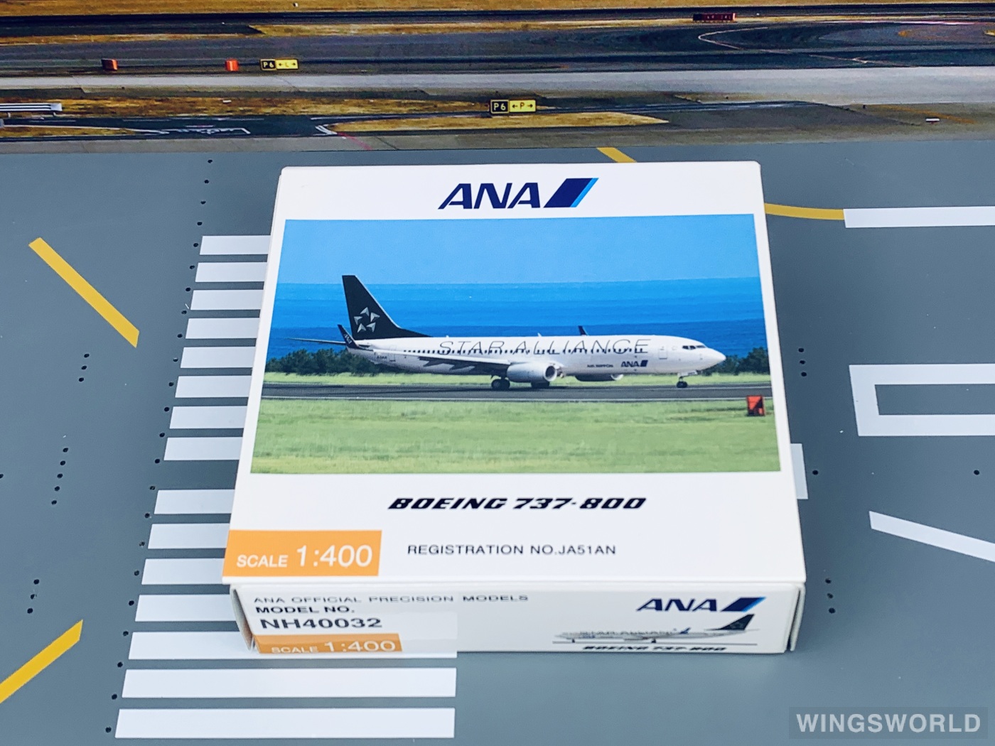 Hogan 1:400 NH40032 ANA 全日空 Boeing 737-800 JA51AN