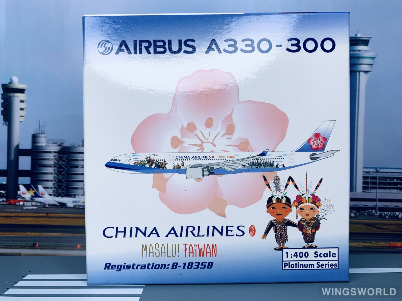 Phoenix 1:400 PH10946 China Airlines 中华航空 Airbus A330-300 B-18358