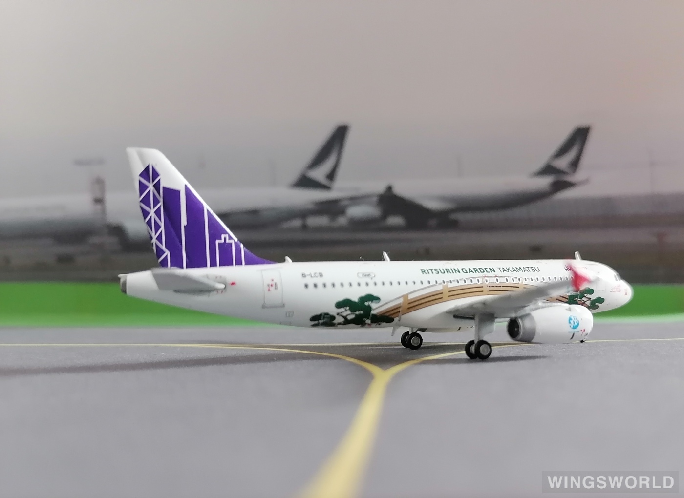 JC Wings 1:400 XX4233 HK Express 香港快运航空 Airbus A320 B-LCB