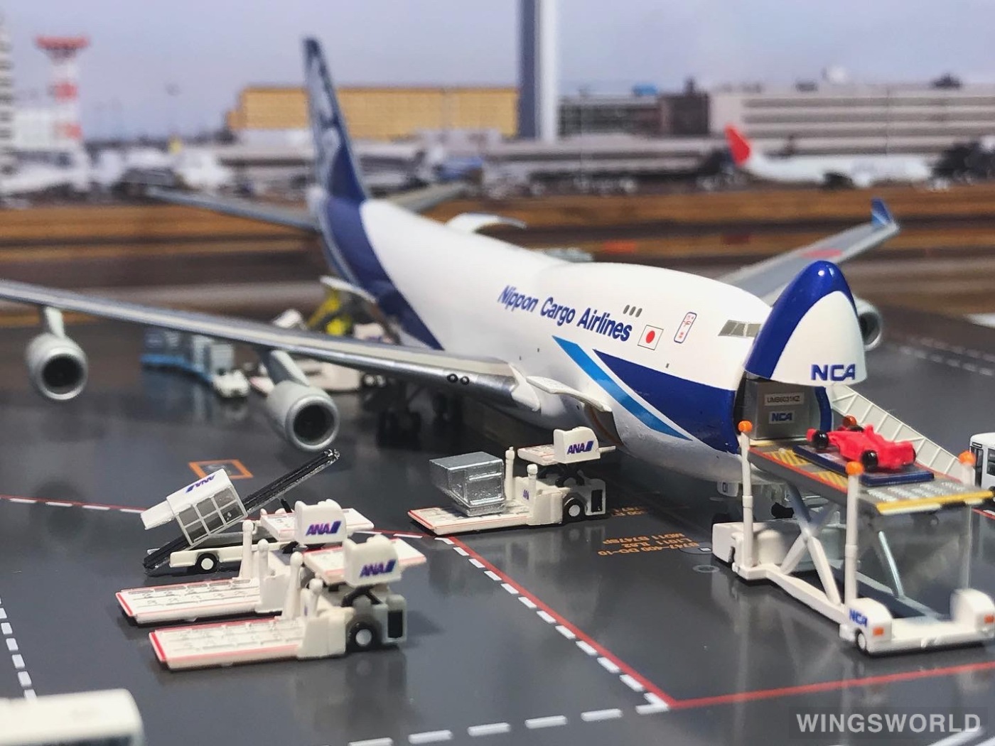 Hogan 1:400 Boeing 747-400 Nippon Cargo Airlines 日本货物航空