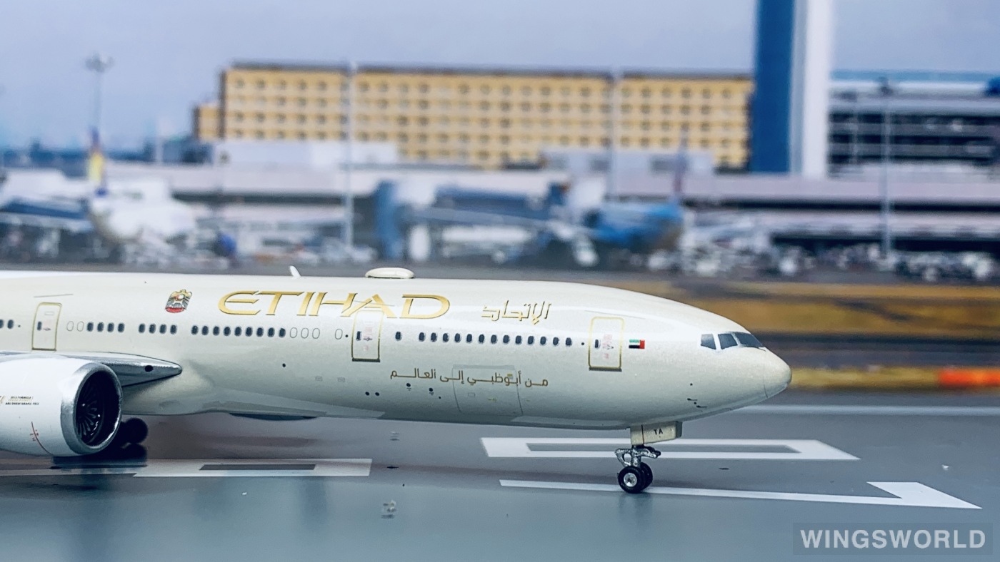 Phoenix 1:400 PH11187 Etihad Airways 阿提哈德航空 Boeing 777-300ER A6-ETA