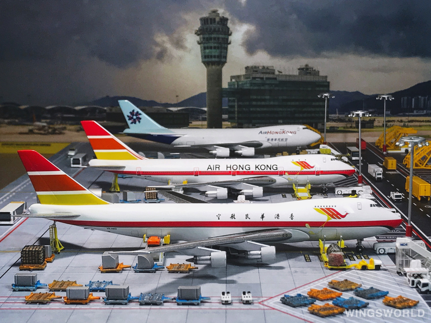 Big Bird 1:400 Boeing 747-100 Air Hong Kong 香港华民航空