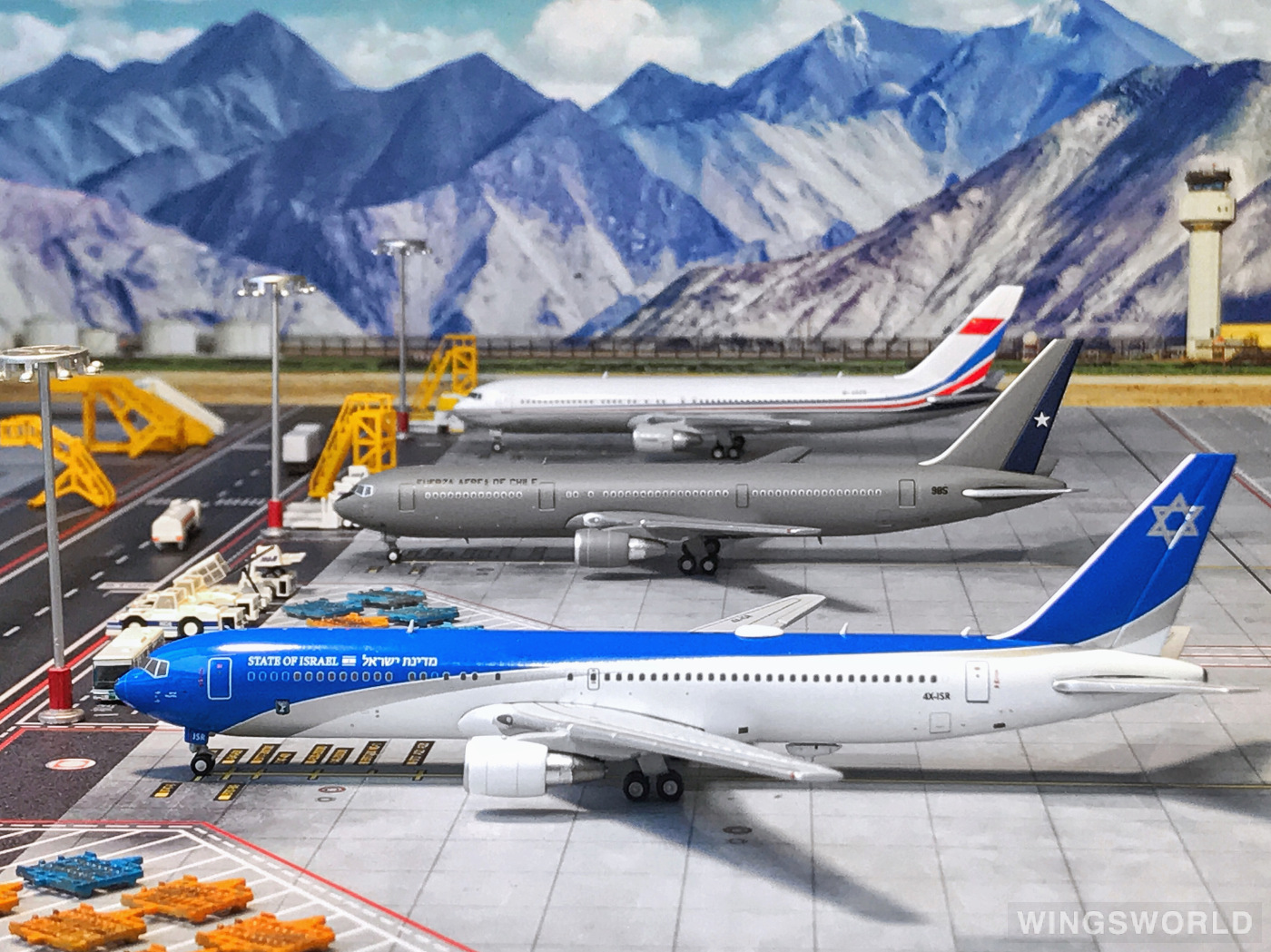 JC Wings 1:400 XX4248 Israeli Air Force 以色列空军 Boeing 767-300 4X-ISR