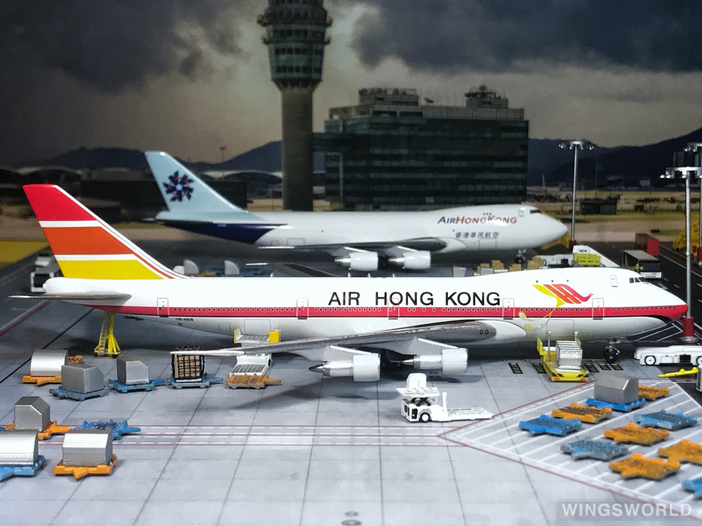 Big Bird 1:400 BB4200324 Air Hong Kong 香港华民航空 Boeing 747-100 VR-HKN