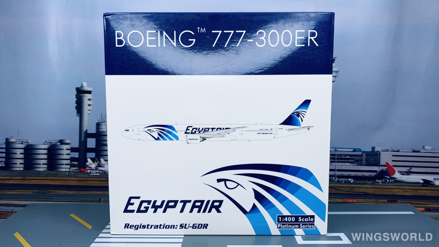 Phoenix 1:400 PH10942 EgyptAir 埃及航空 Boeing 777-300ER SU-GDR