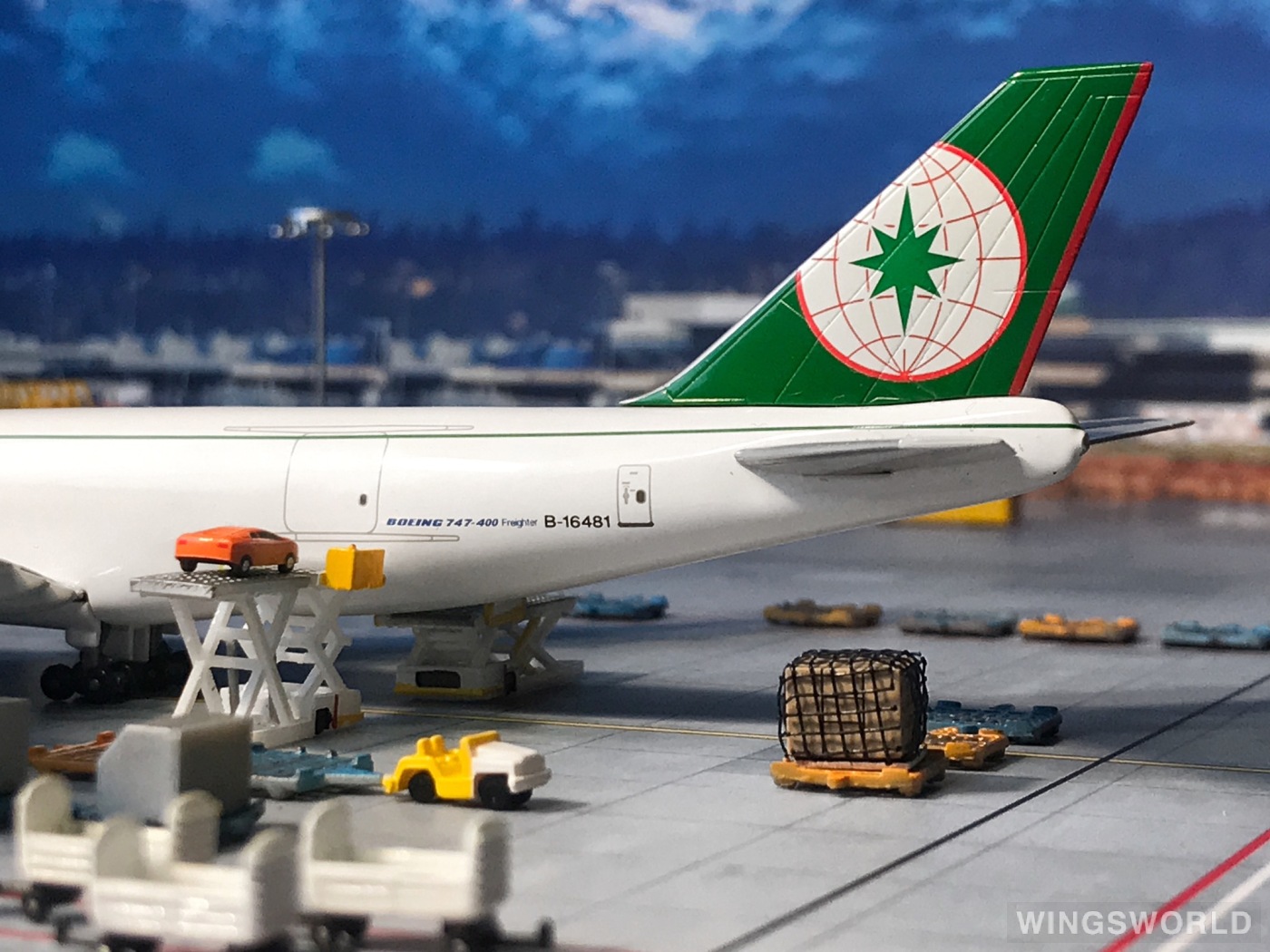 Jet-X 1:400 JX048 EVA Air 长荣航空 Boeing 747-400 B-16481