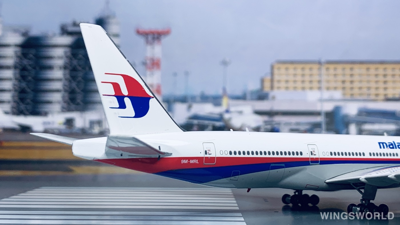Phoenix 1:400 PH11167 Malaysia Airlines 马来西亚航空 Boeing 777-200 9M-MRL