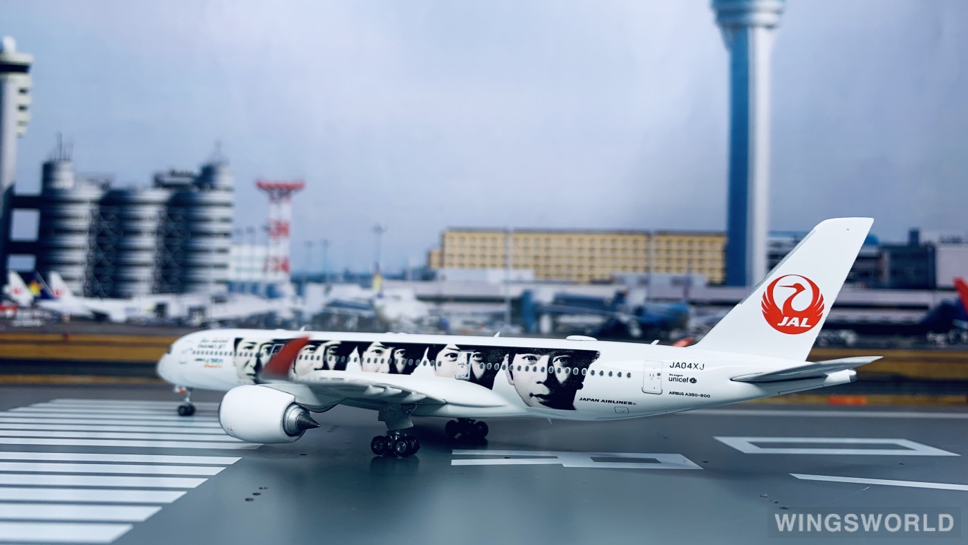 Phoenix 1:400 PH04348 Japan Airlines 日本航空 Airbus A350-900 JA04XJ