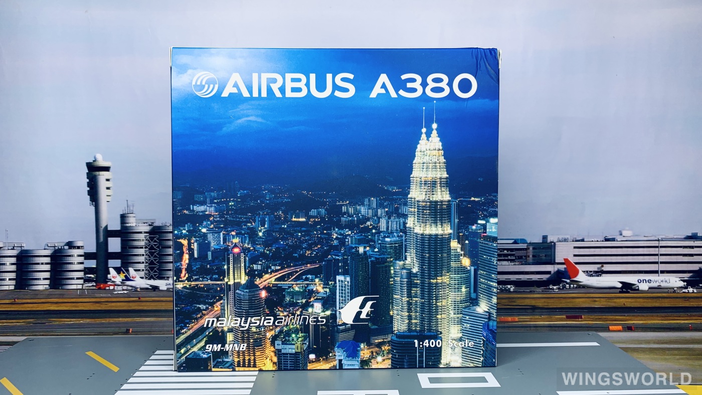 Phoenix 1:400 PH04341 Malaysia Airlines 马来西亚航空 Airbus A380-800 9M-MNB