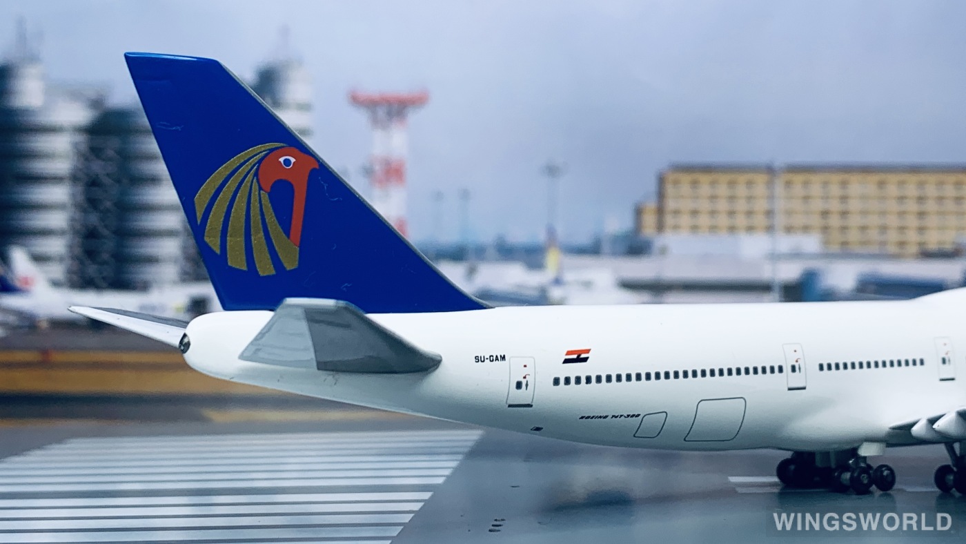 Aviation400 1:400 AV4743002 EgyptAir 埃及航空 Boeing 747-300 SU-GAM