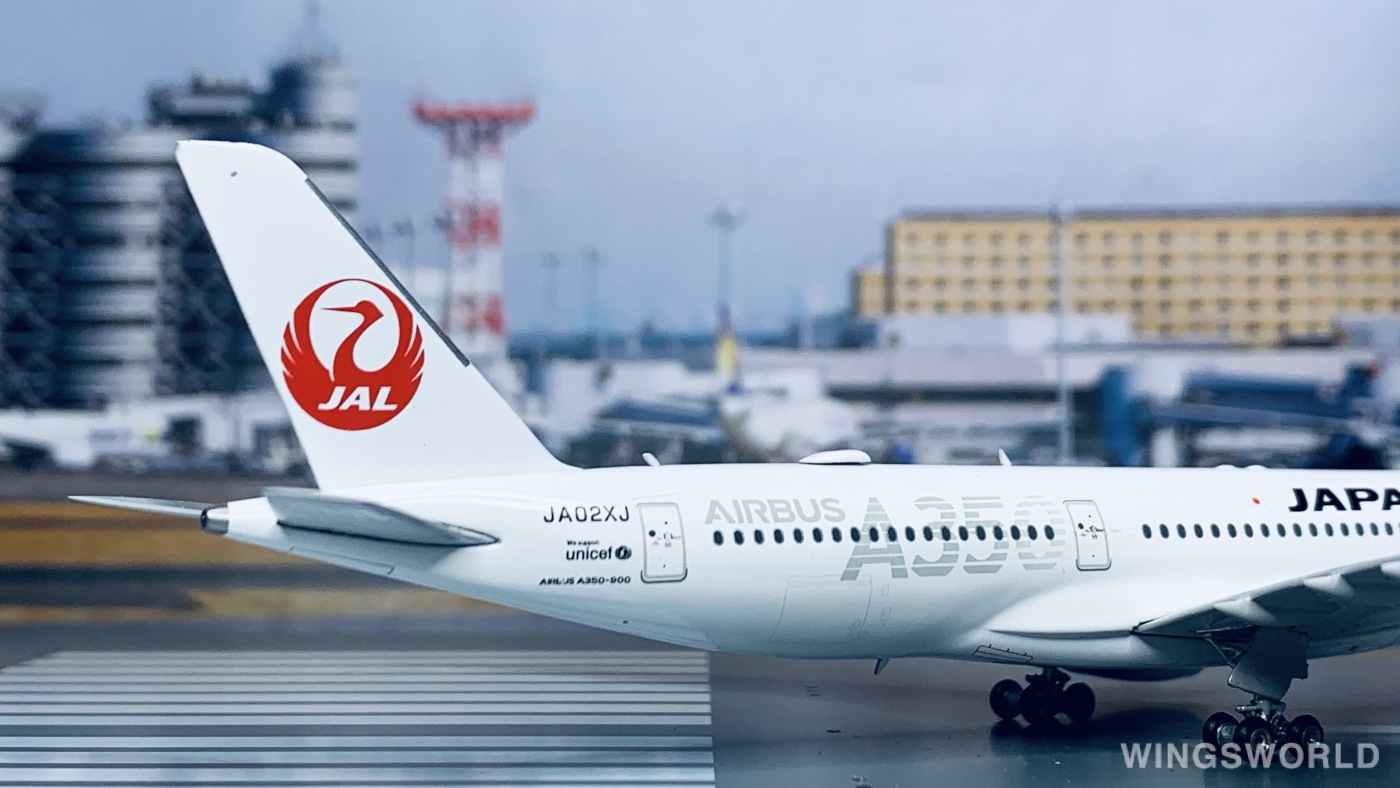 Phoenix 1:400 PH04278 Japan Airlines 日本航空 Airbus A350-900 JA02XJ