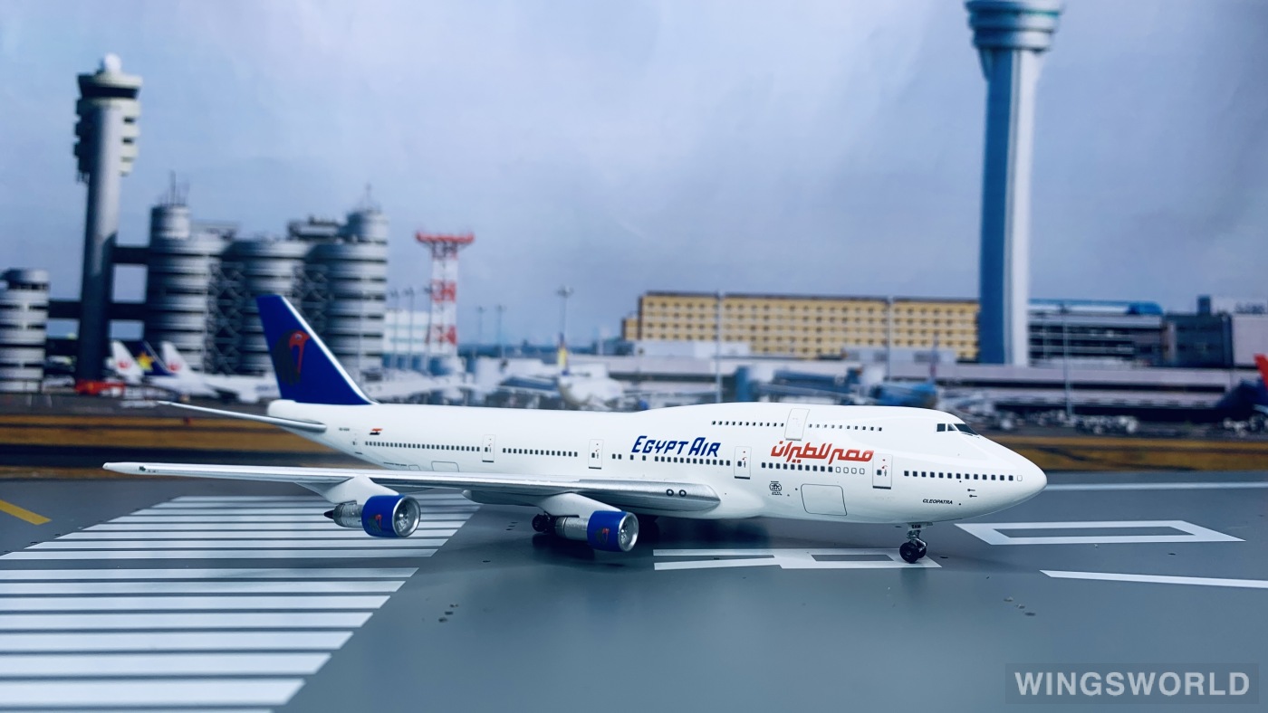 Aviation400 1:400 AV4743002 EgyptAir 埃及航空 Boeing 747-300 SU-GAM
