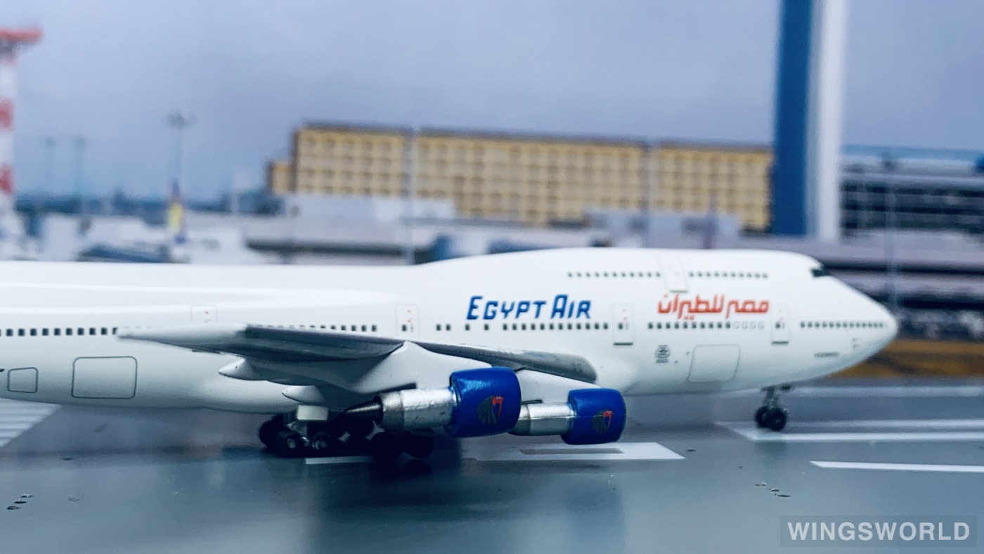 Aviation400 1:400 AV4743002 EgyptAir 埃及航空 Boeing 747-300 SU-GAM