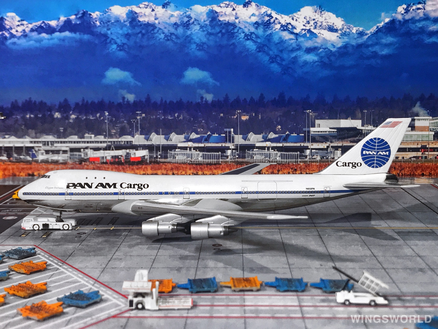 Jet-X 1:400 JX069 Pan Am 泛美航空 Boeing 747-100 N658PA